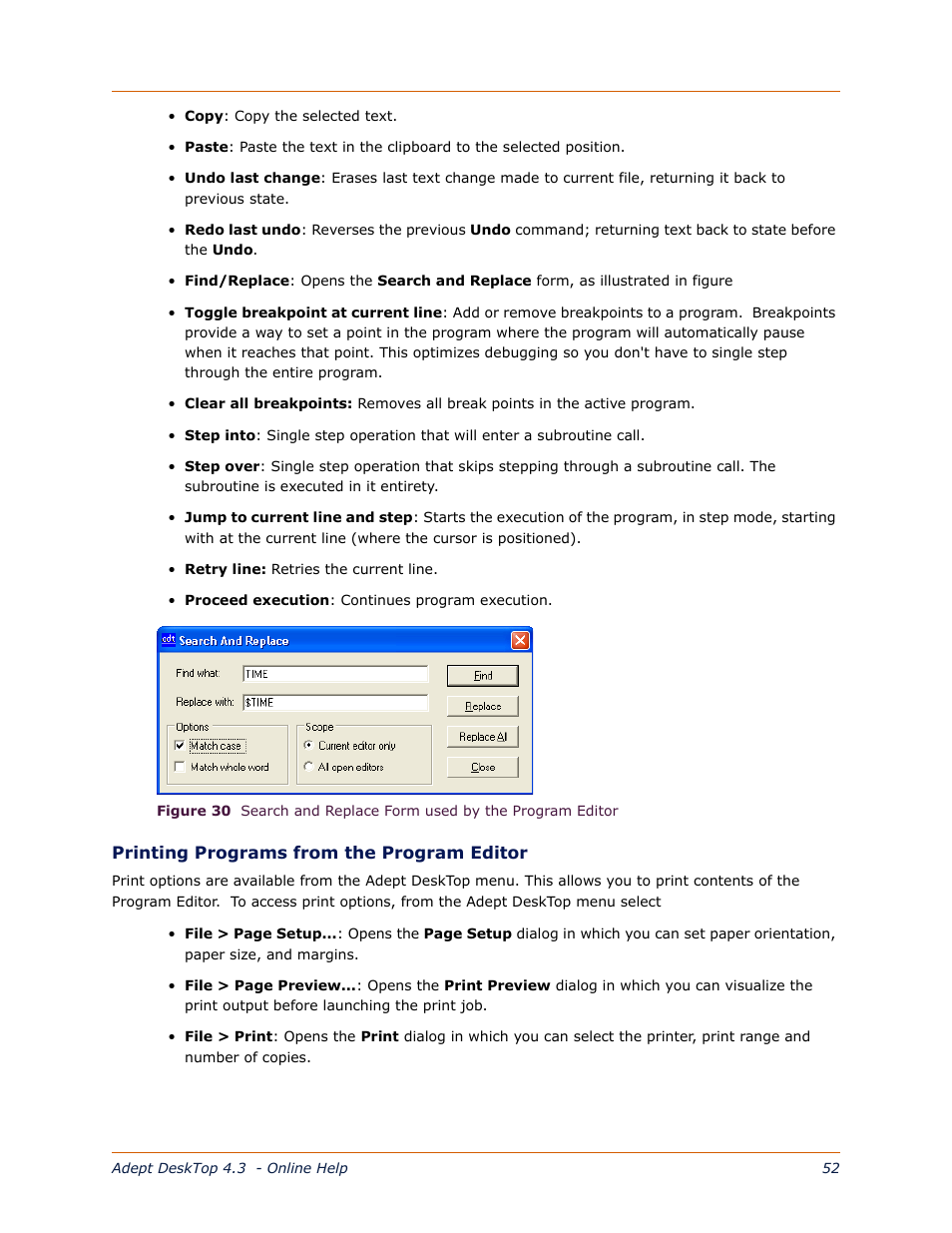Adept DeskTop 4.3 User Manual | Page 52 / 166