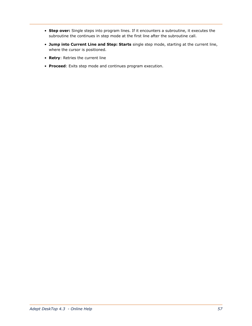 Adept DeskTop 4.3 User Manual | Page 57 / 166