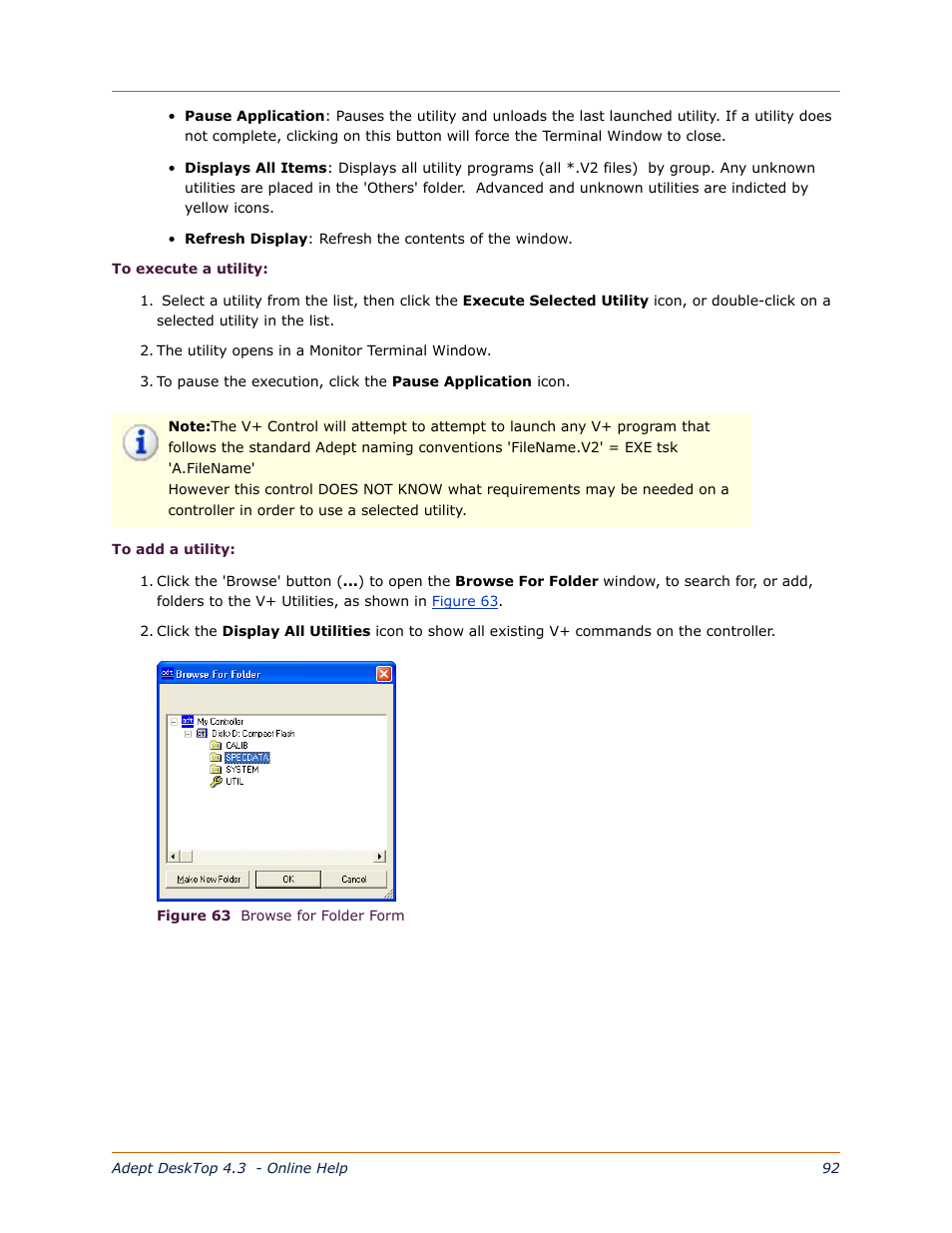 Adept DeskTop 4.3 User Manual | Page 92 / 166