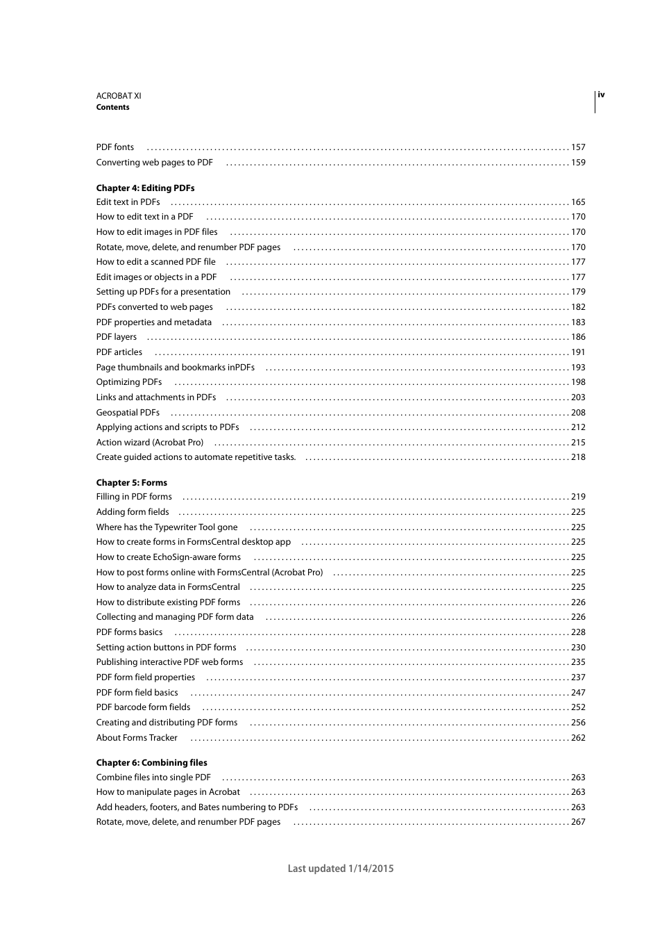 Adobe Acrobat XI User Manual | Page 4 / 590