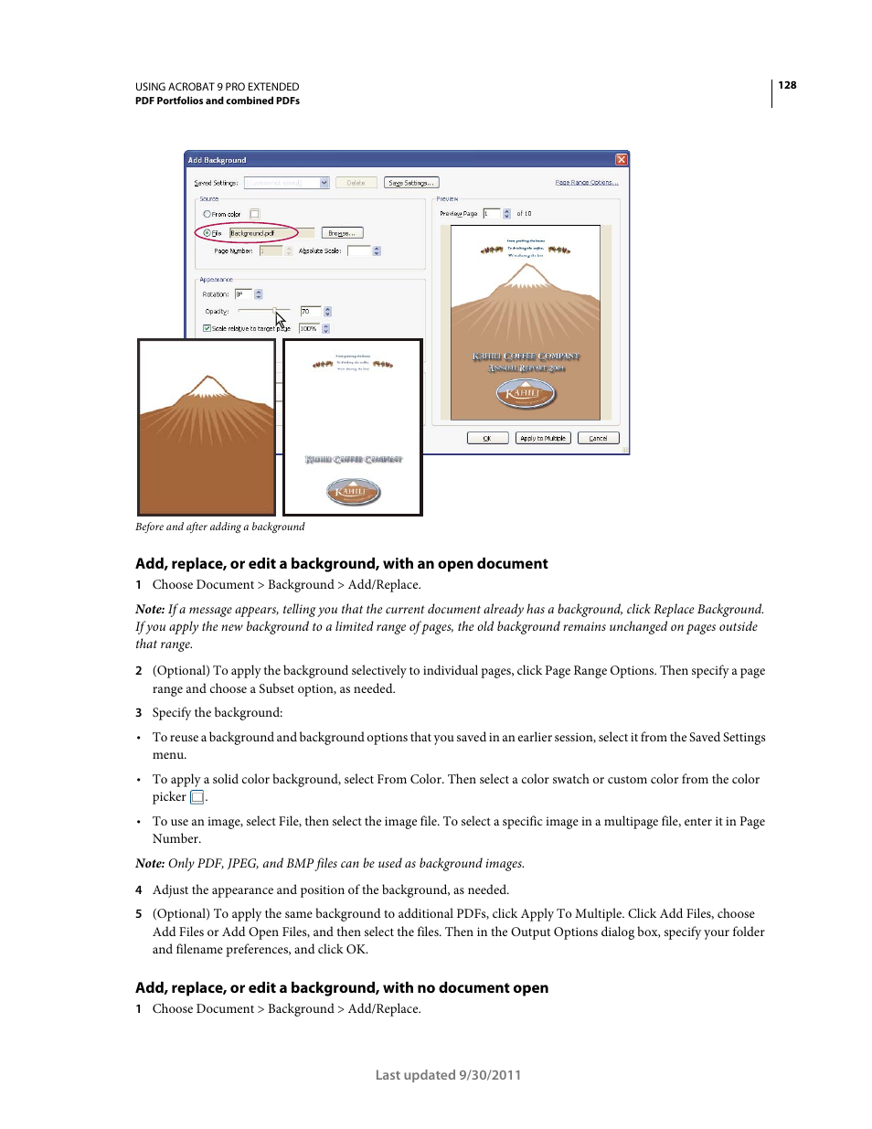 Adobe Acrobat 9 PRO Extended User Manual | Page 134 / 546