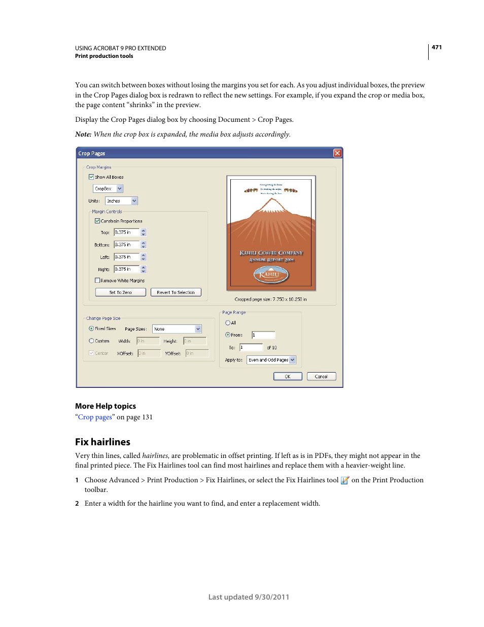 Fix hairlines | Adobe Acrobat 9 PRO Extended User Manual | Page 477 / 546