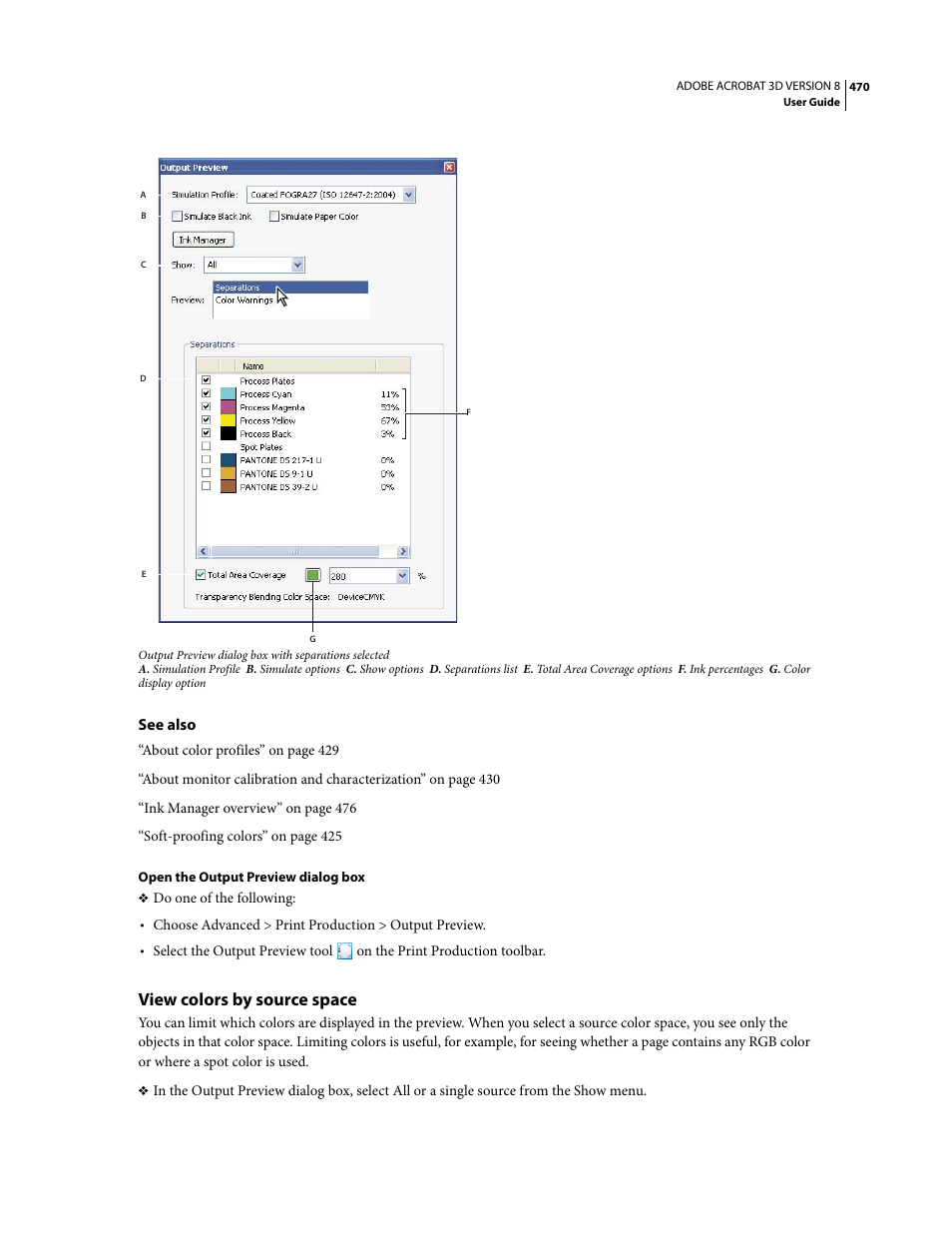 View colors by source space | Adobe Acrobat 8 3D User Manual | Page 477 / 600