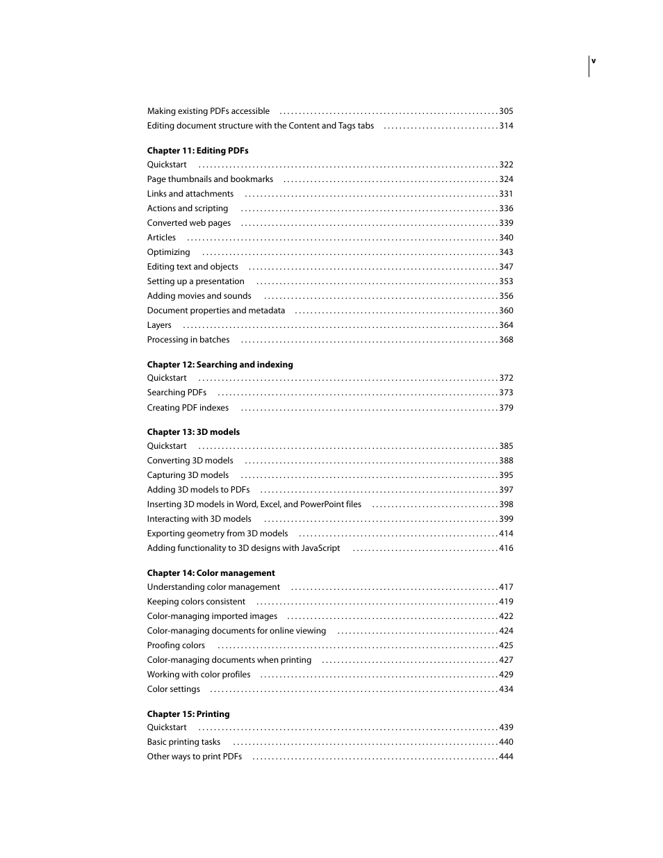 Adobe Acrobat 8 3D User Manual | Page 5 / 600