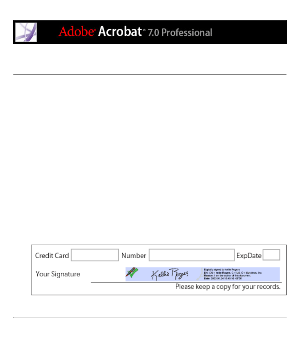 About digital signatures | Adobe Acrobat 7 Professional User Manual | Page 320 / 793