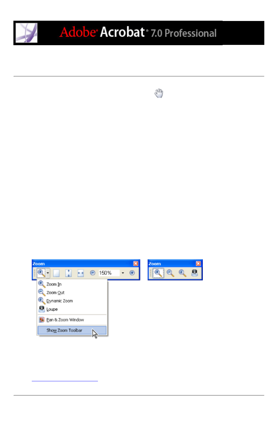 Selecting tools, Browsing through documents, Selecting temporarily | Tools, Selecting buttons, Selecting, Selecting tools temporarily | Adobe Acrobat 7 Professional User Manual | Page 56 / 793