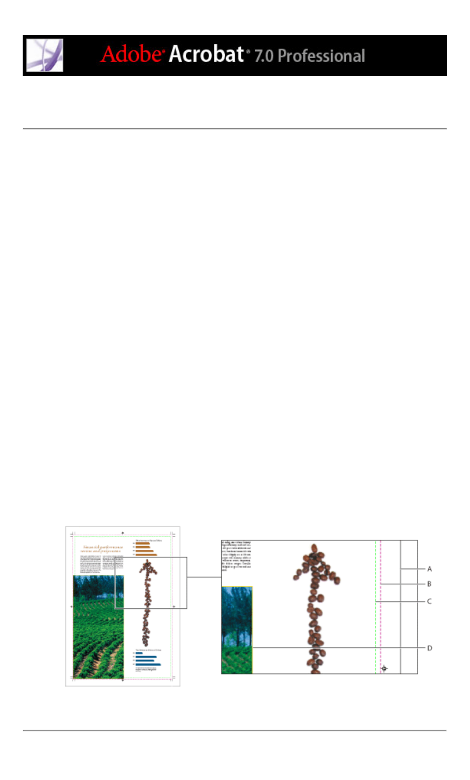 About document boxes, Boxes, Boxes, document | Colors, Media boxes, Viewing information, Document boxes, Document boxes (preflight) | Adobe Acrobat 7 Professional User Manual | Page 603 / 793