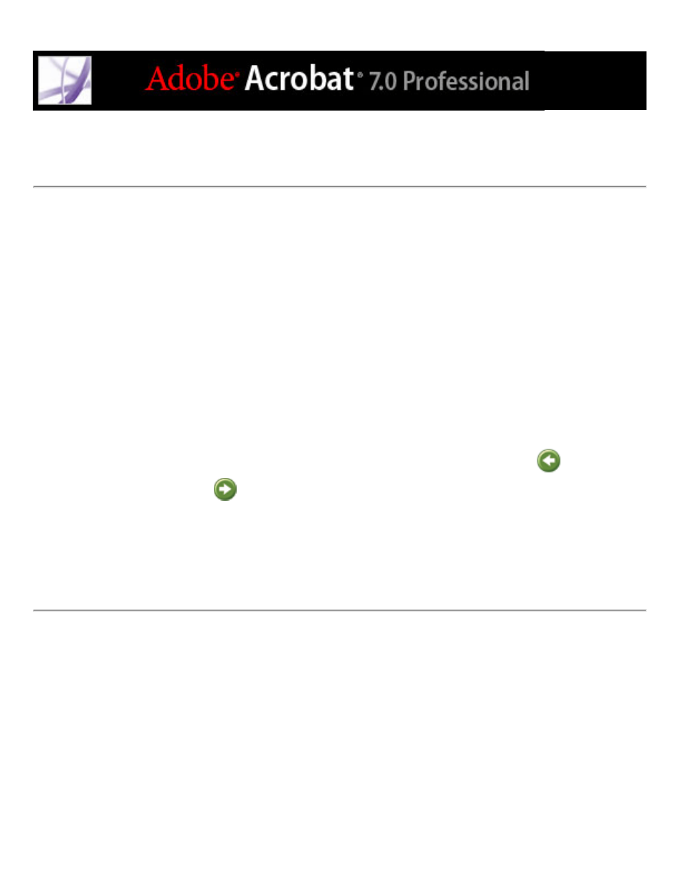 Retracing your viewing path, To previous view, Next view | Previous or next document, Previous view, Retracing viewing path, Viewing path, retracing | Adobe Acrobat 7 Professional User Manual | Page 61 / 793