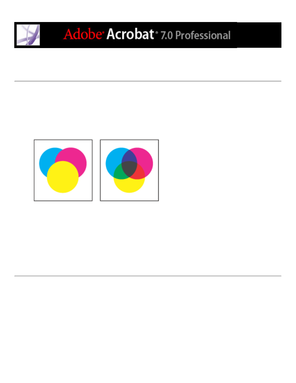 Previewing how colors overprint, Previewing | Adobe Acrobat 7 Professional User Manual | Page 661 / 793