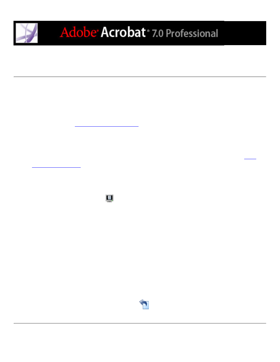 Reading documents in full screen mode, Reading documents in | Adobe Acrobat 7 Professional User Manual | Page 76 / 793
