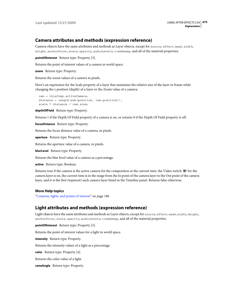 Adobe After Effects CS4 User Manual | Page 681 / 778