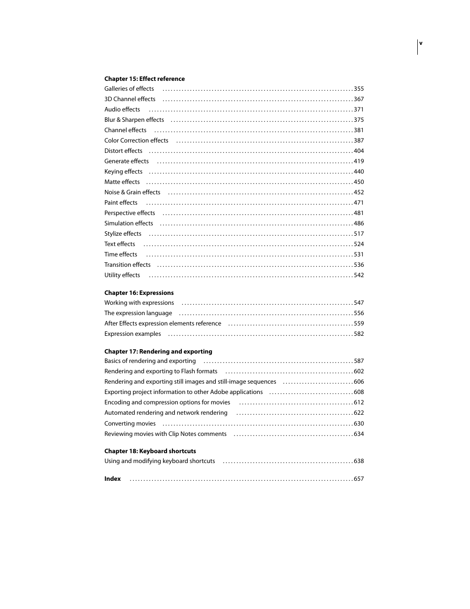 Adobe After Effects CS3 User Manual | Page 5 / 677