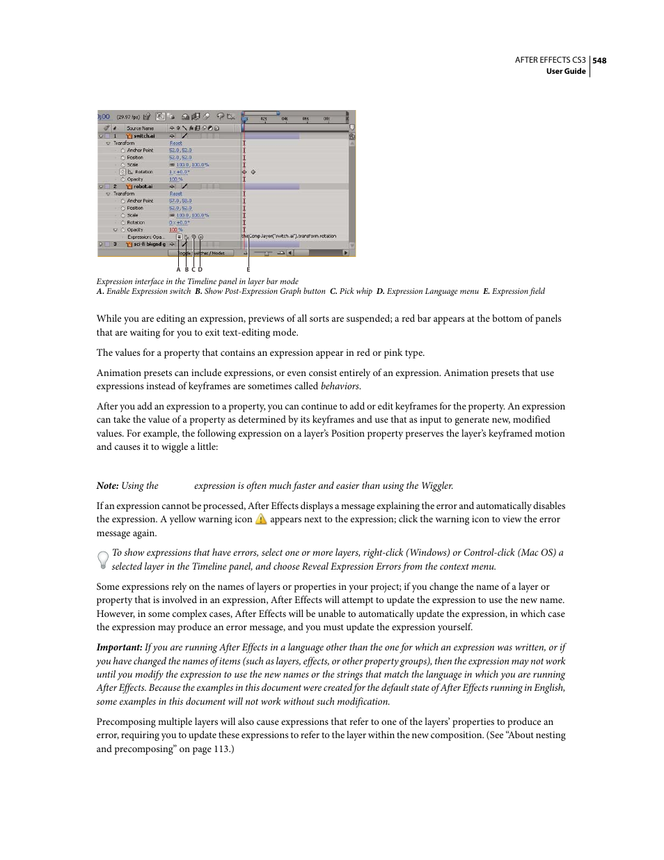 Adobe After Effects CS3 User Manual | Page 553 / 677