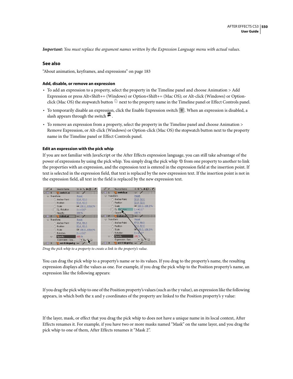 Adobe After Effects CS3 User Manual | Page 555 / 677