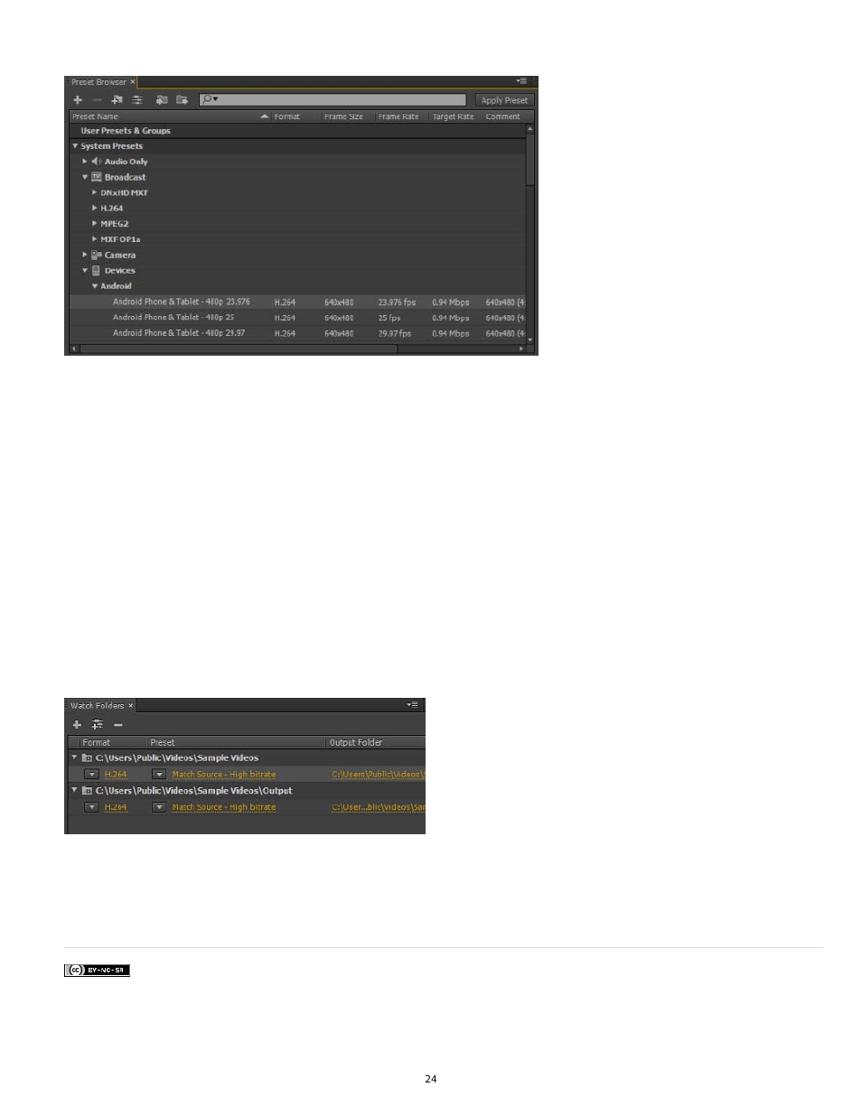 Adobe Media Encoder User Manual | Page 26 / 77