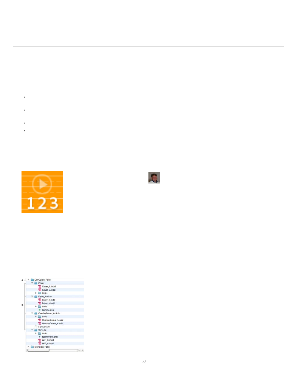 Structuring folders for imported articles | Adobe Digital Publishing Suite User Manual | Page 68 / 222