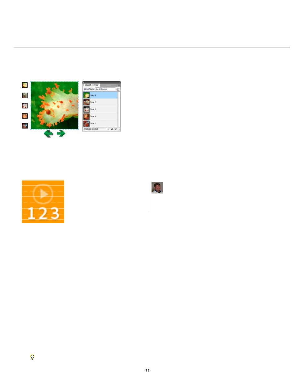 Slideshow overlays | Adobe Digital Publishing Suite User Manual | Page 91 / 222