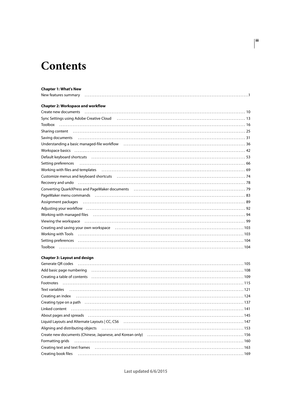 Adobe InDesign CC 2015 User Manual | Page 3 / 643