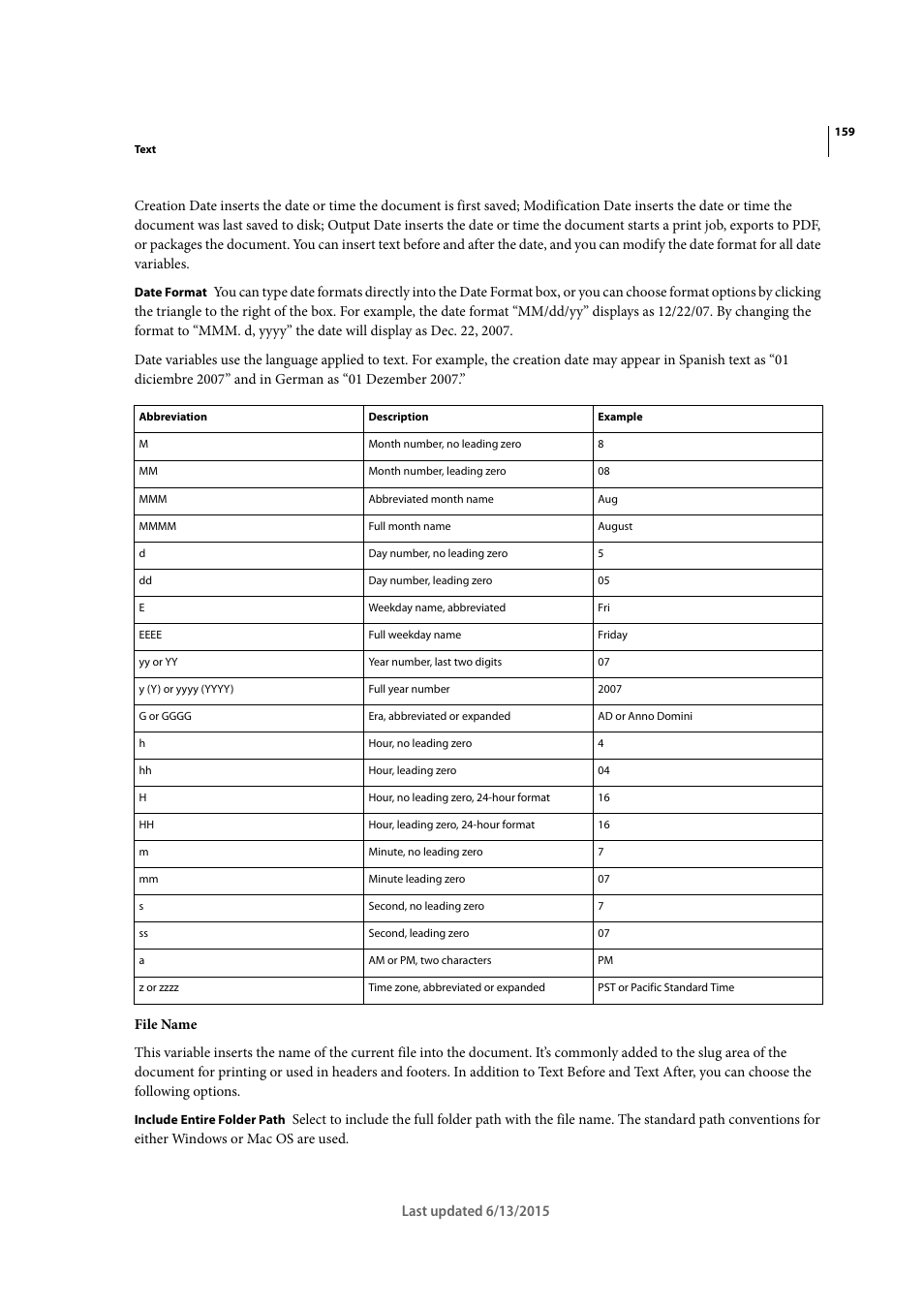 Adobe InCopy CC 2015 User Manual | Page 162 / 393