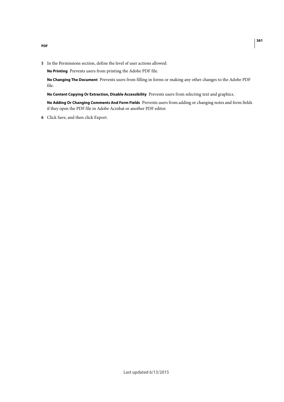 Adobe InCopy CC 2015 User Manual | Page 363 / 393