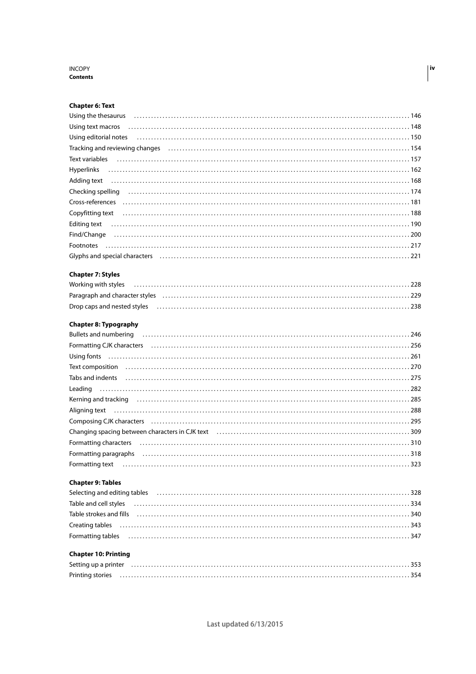 Adobe InCopy CC 2015 User Manual | Page 4 / 393