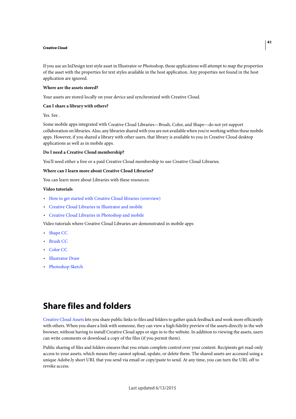 Share files and folders | Adobe InCopy CC 2015 User Manual | Page 44 / 393