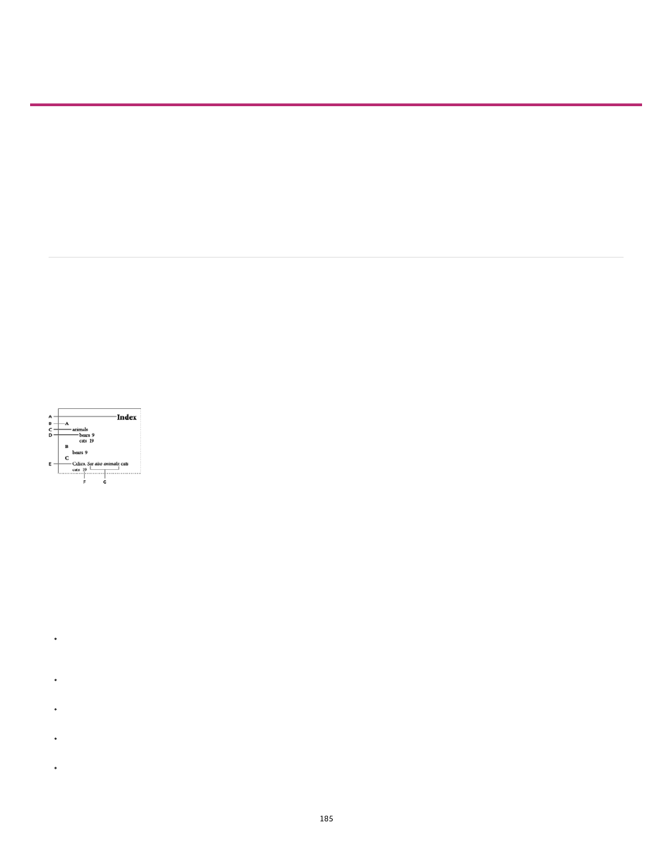 Creating an index | Adobe InDesign User Manual | Page 190 / 829