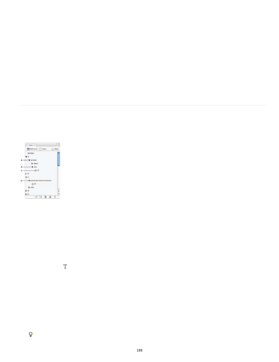Add index entries | Adobe InDesign User Manual | Page 193 / 829
