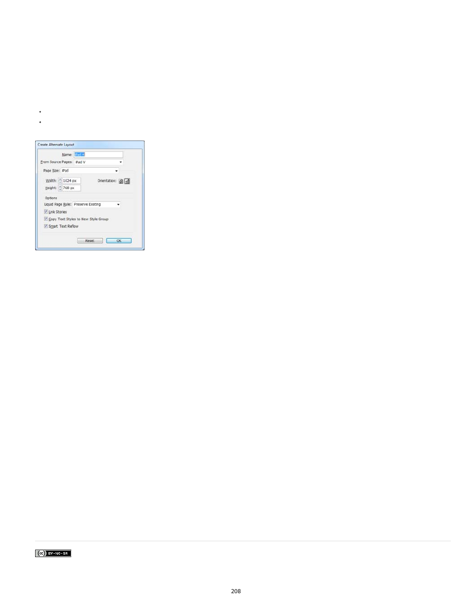 Create alternate layouts | Adobe InDesign User Manual | Page 213 / 829
