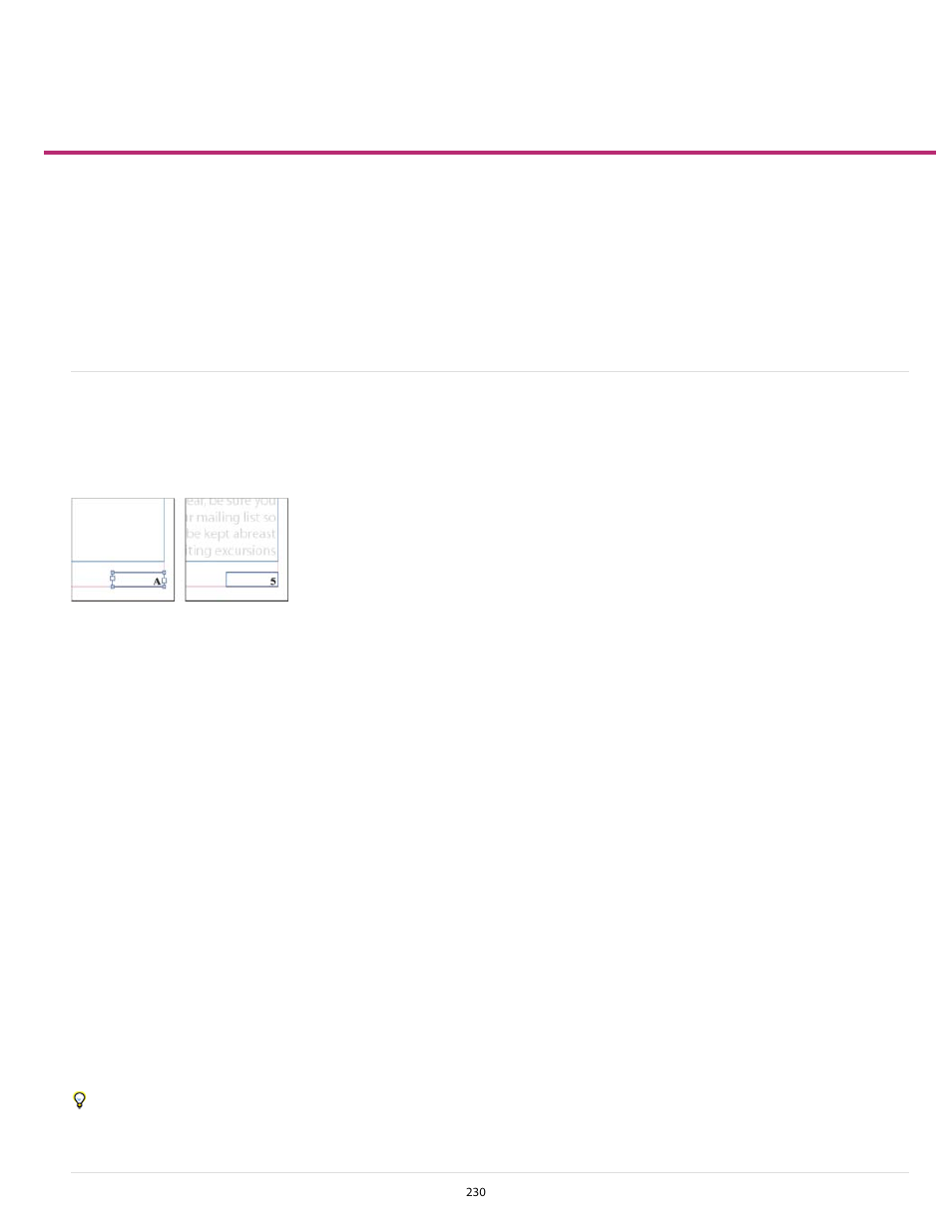 Add basic page numbering | Adobe InDesign User Manual | Page 235 / 829