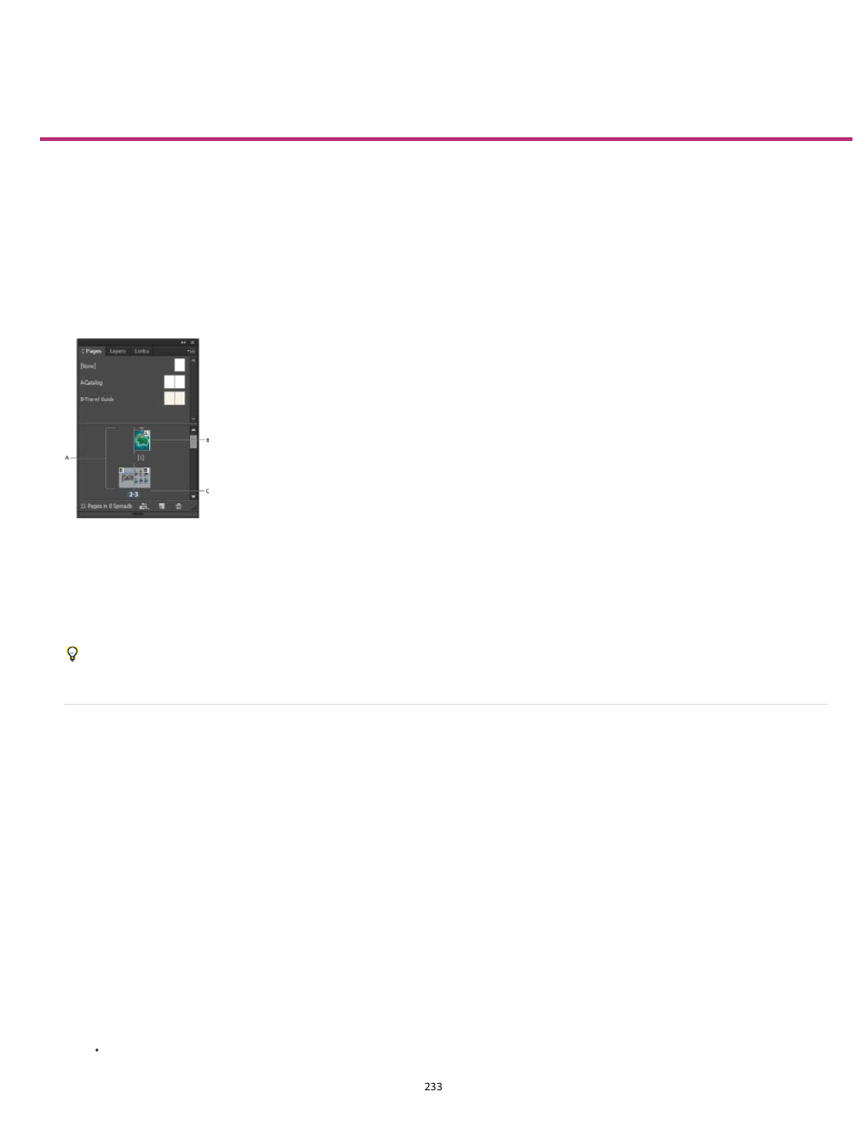 About pages and spreads | Adobe InDesign User Manual | Page 238 / 829