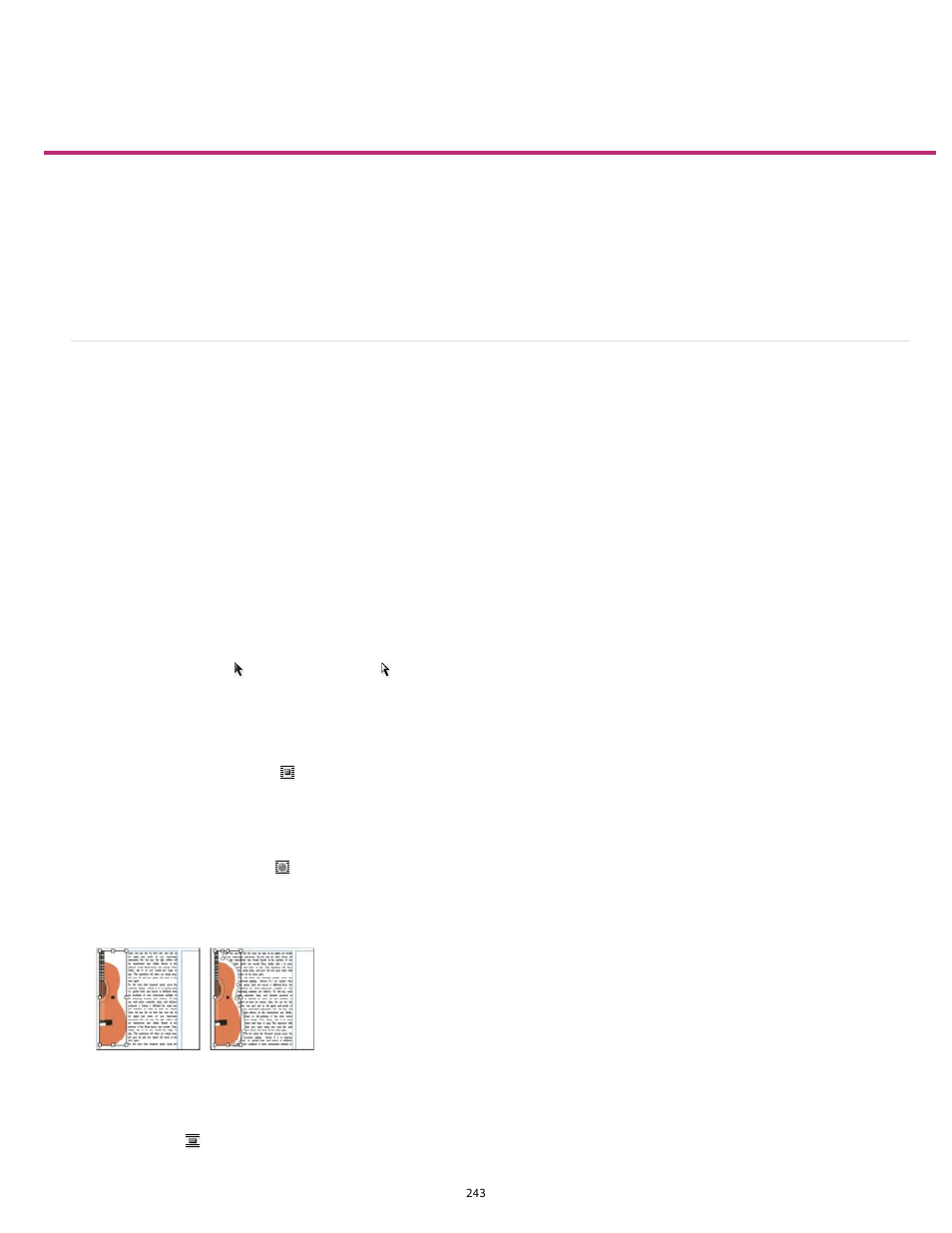 Wrapping text around objects | Adobe InDesign User Manual | Page 248 / 829