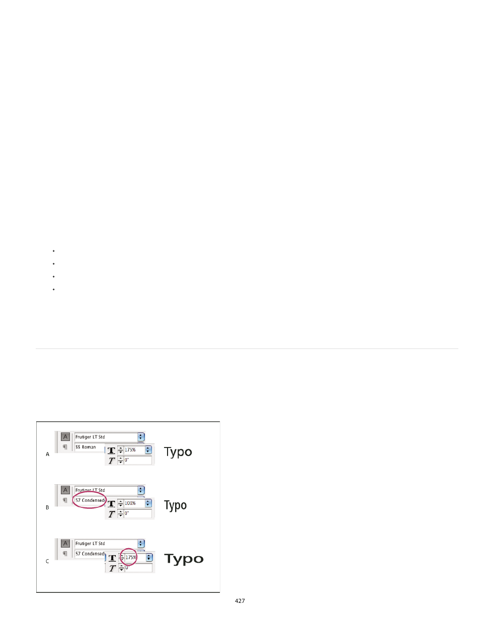 Scale type | Adobe InDesign User Manual | Page 432 / 829
