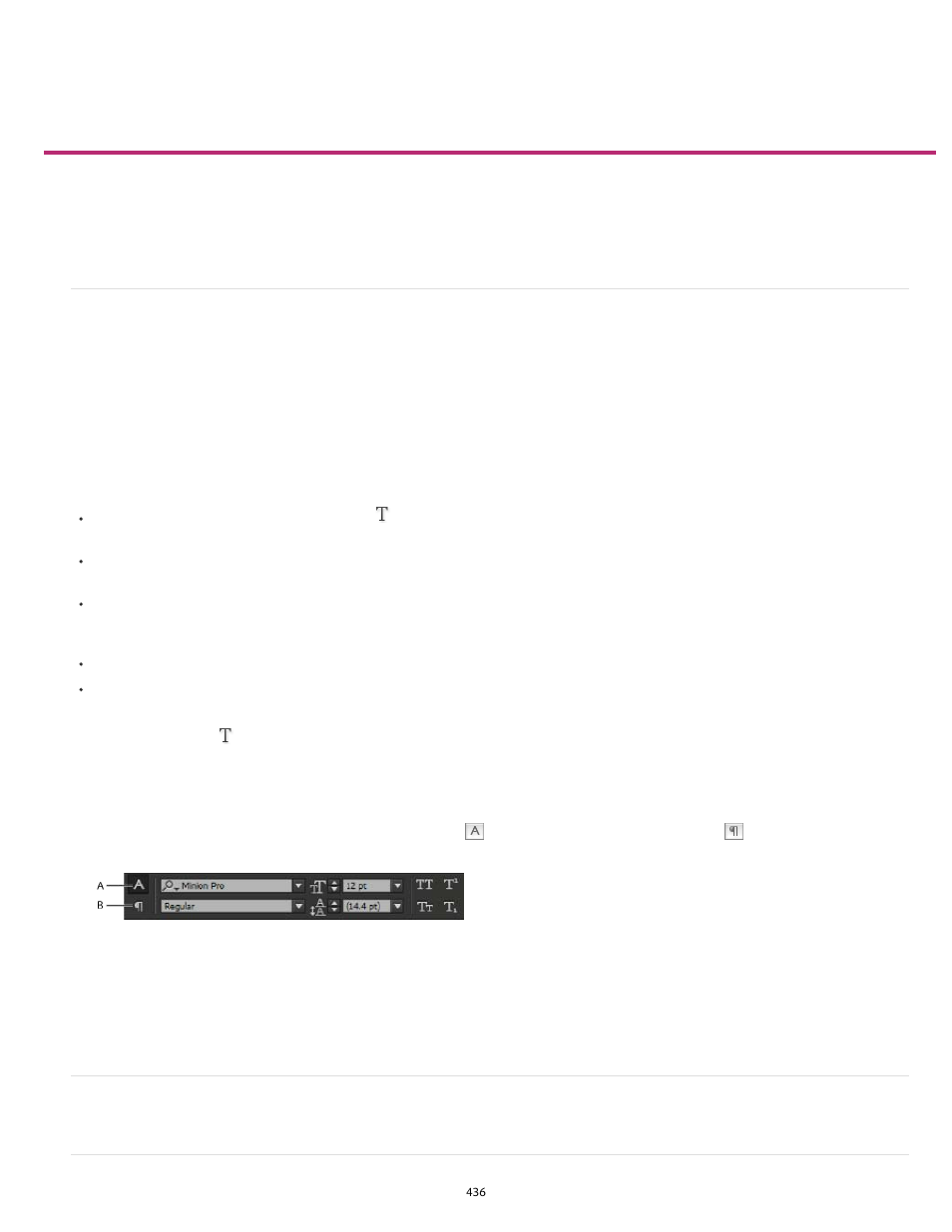 Formatting text | Adobe InDesign User Manual | Page 441 / 829