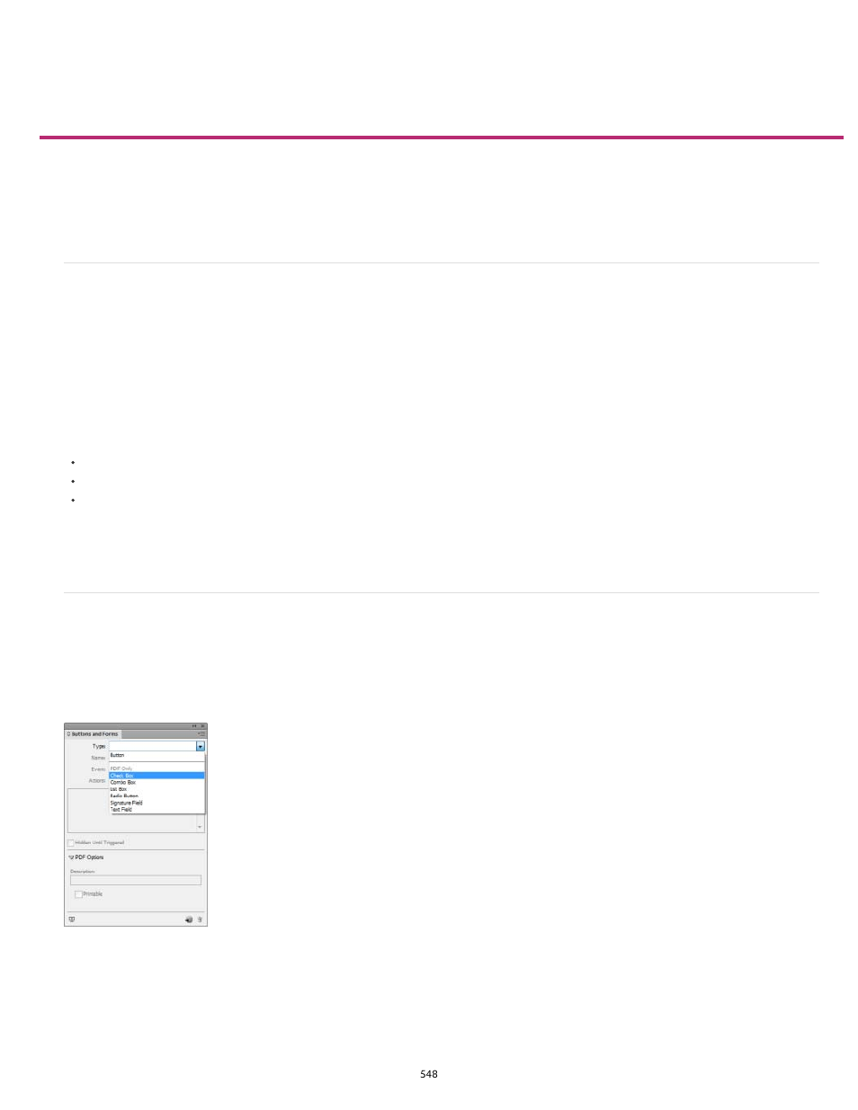 Forms | cc, cs6 | Adobe InDesign User Manual | Page 553 / 829