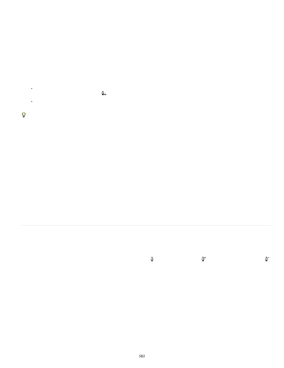 Add or delete anchor points | Adobe InDesign User Manual | Page 587 / 829
