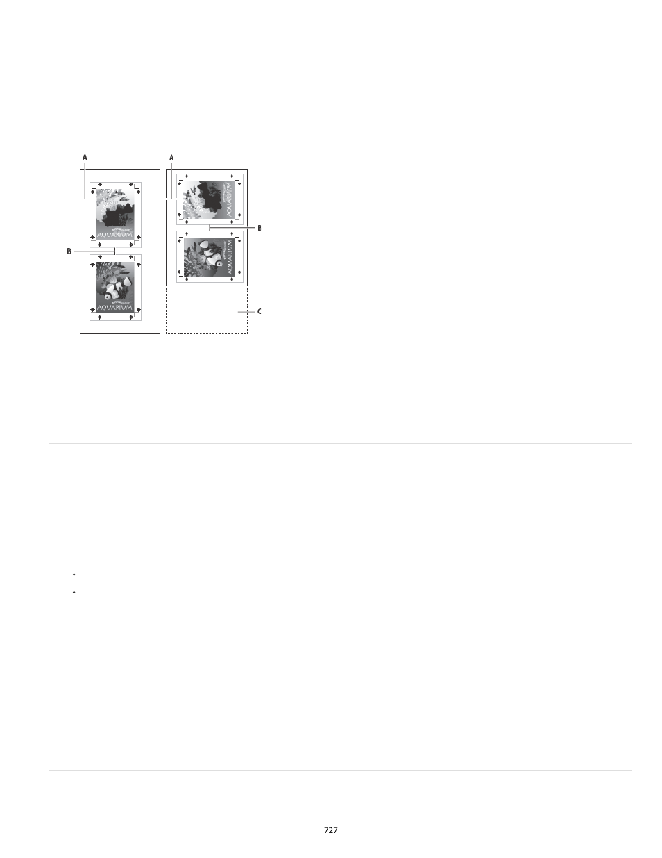 Choose which layers are printed or exported to pdf, Printing to non-postscript language printers | Adobe InDesign User Manual | Page 732 / 829