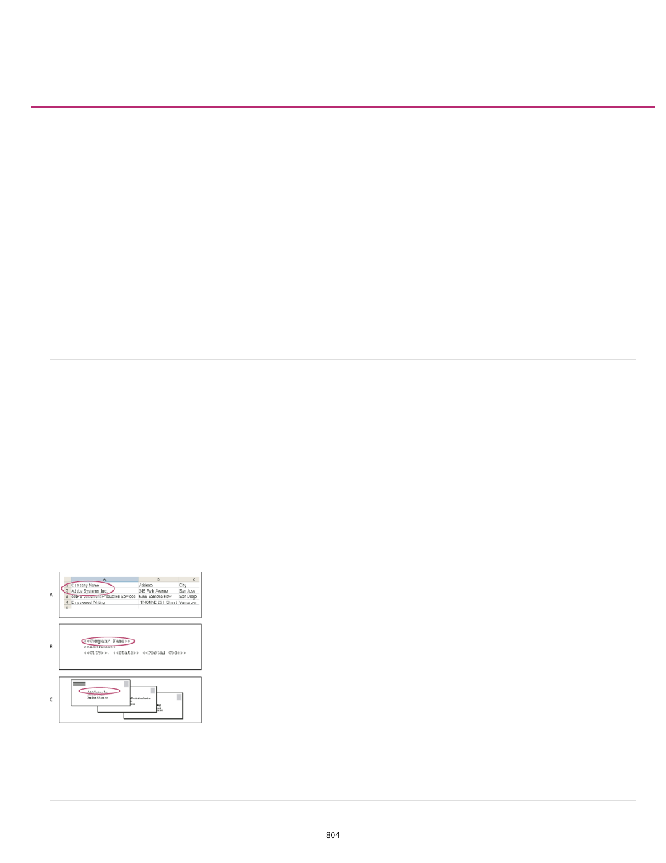 Data merge | Adobe InDesign User Manual | Page 809 / 829