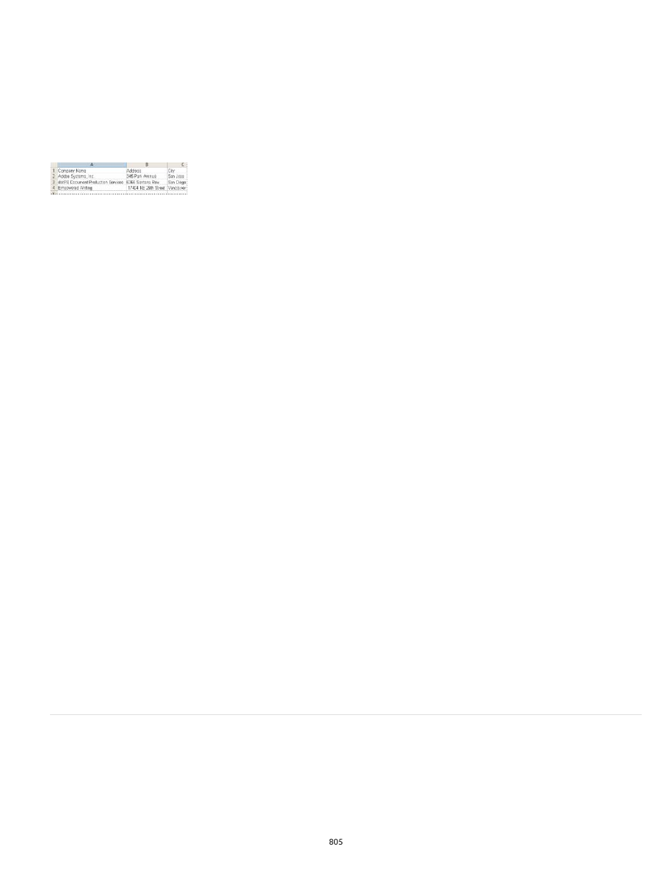 About data source files | Adobe InDesign User Manual | Page 810 / 829
