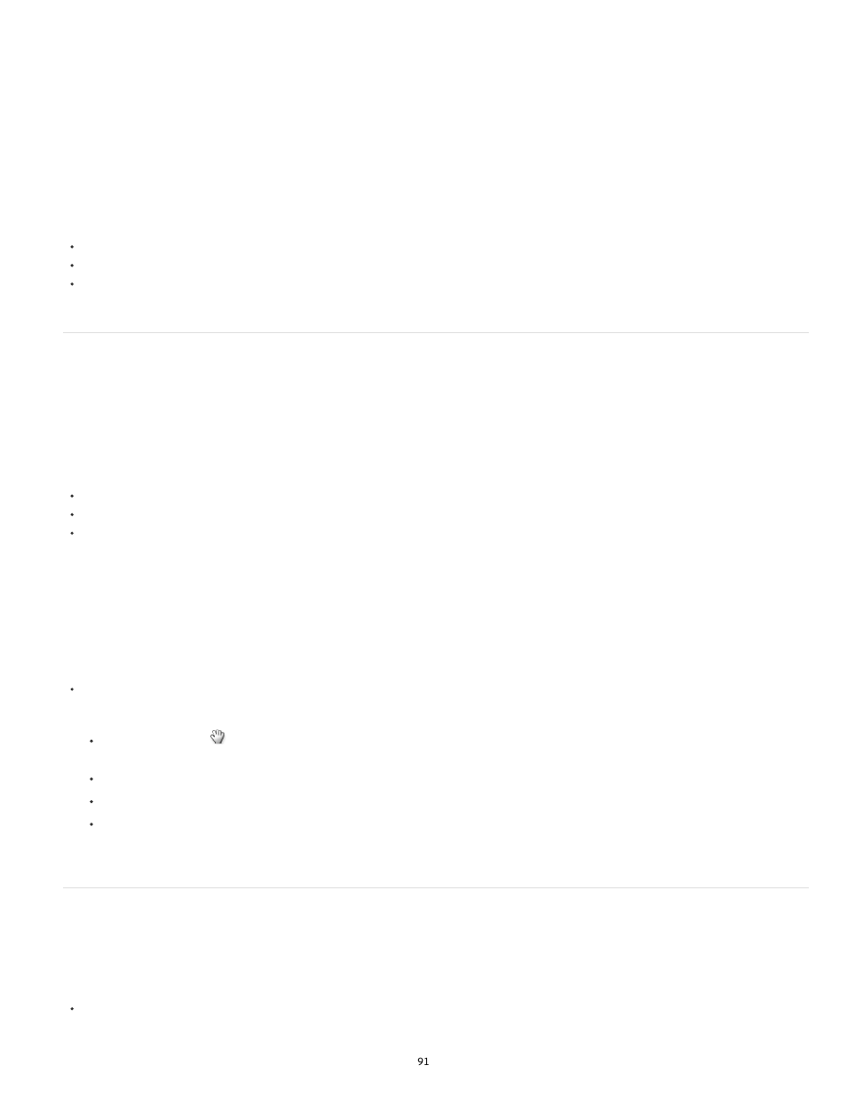 Adjust the view, Turn pages | Adobe InDesign User Manual | Page 96 / 829