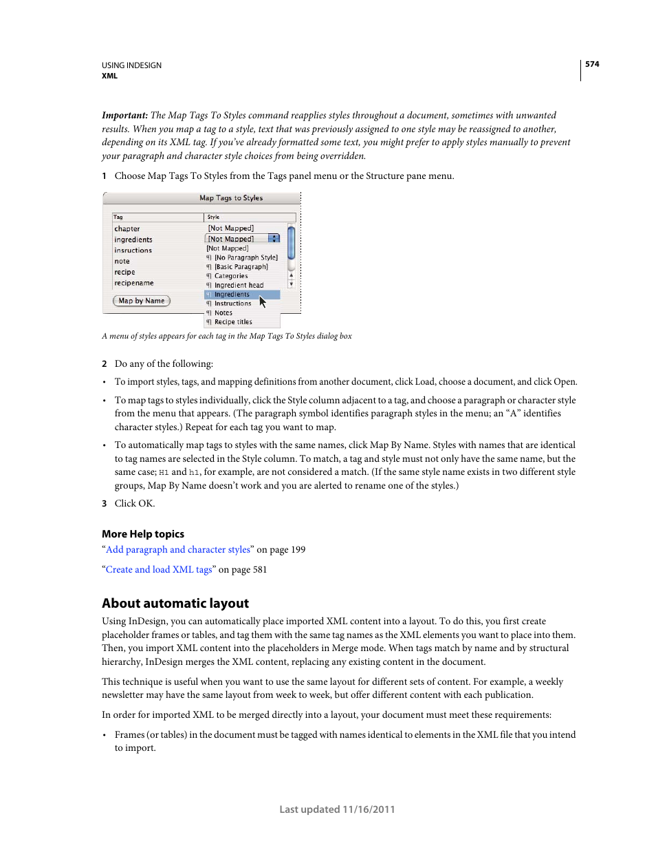 About automatic layout | Adobe InDesign CS5 User Manual | Page 580 / 710