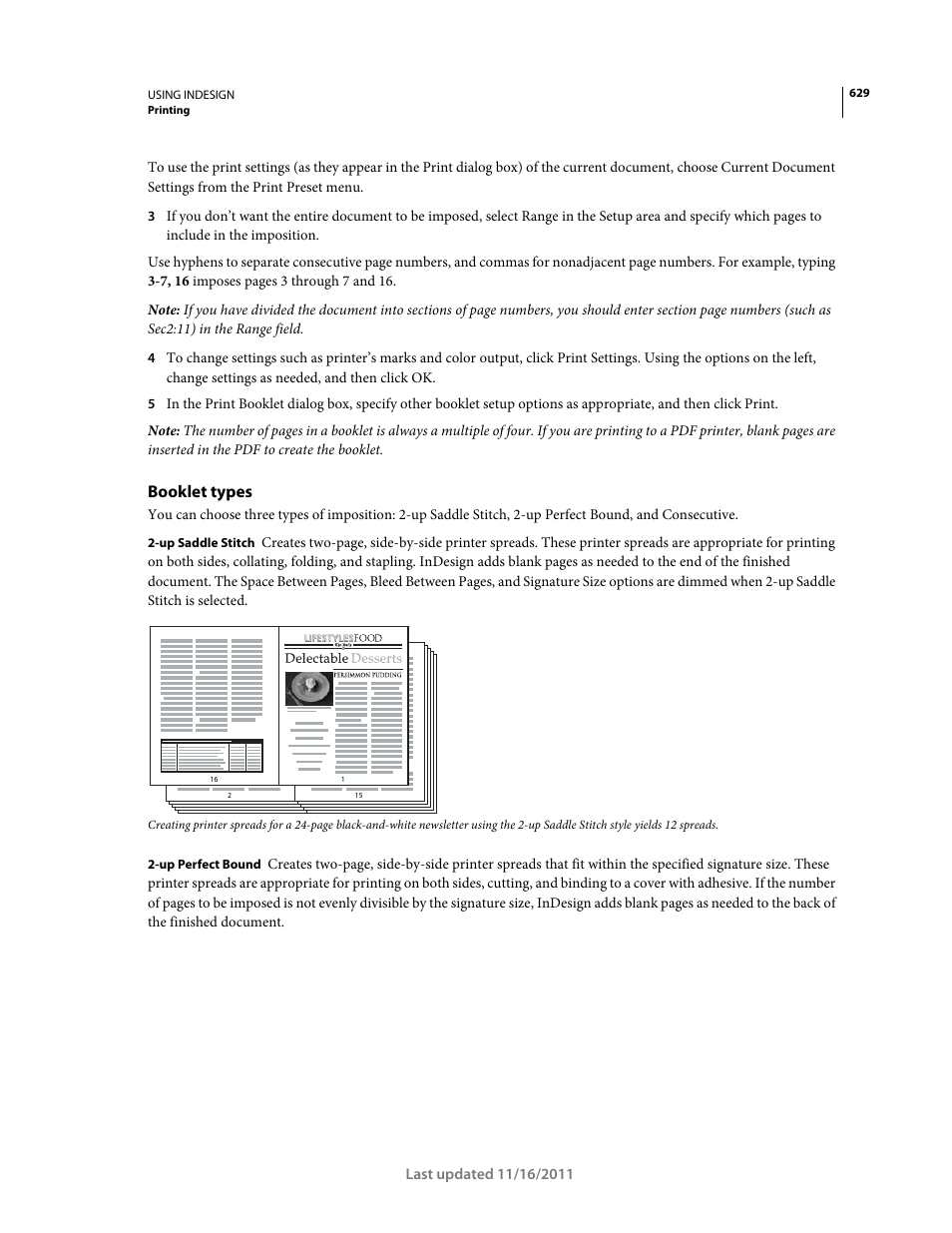 Booklet types | Adobe InDesign CS5 User Manual | Page 635 / 710