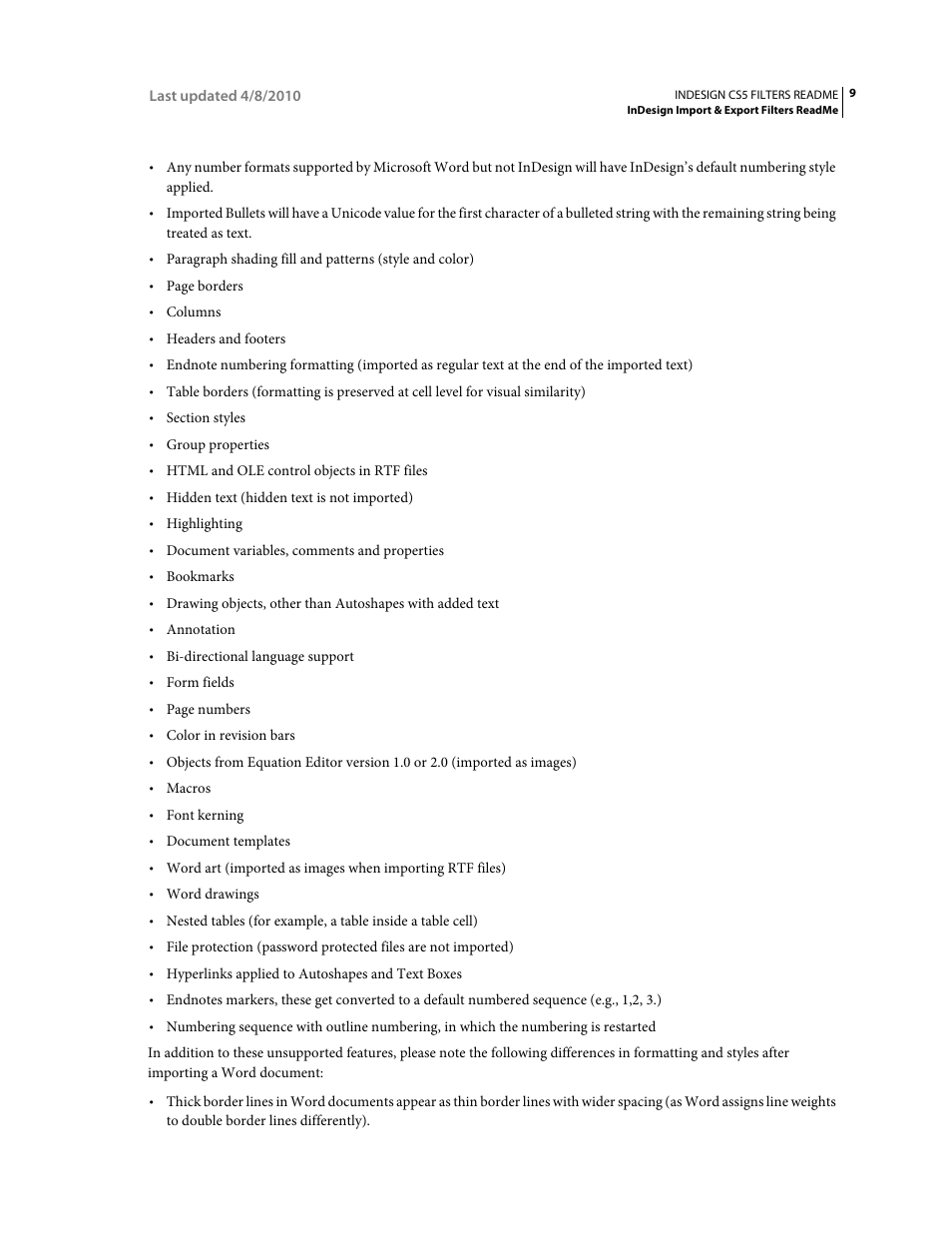 Adobe InDesign Filters Readme User Manual | Page 13 / 15