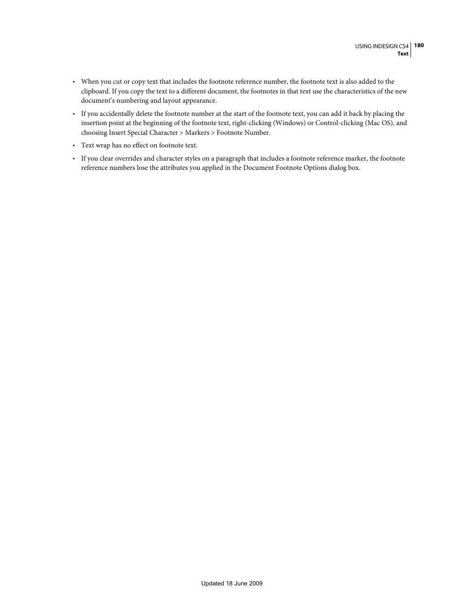 Adobe InDesign CS4 User Manual | Page 188 / 717