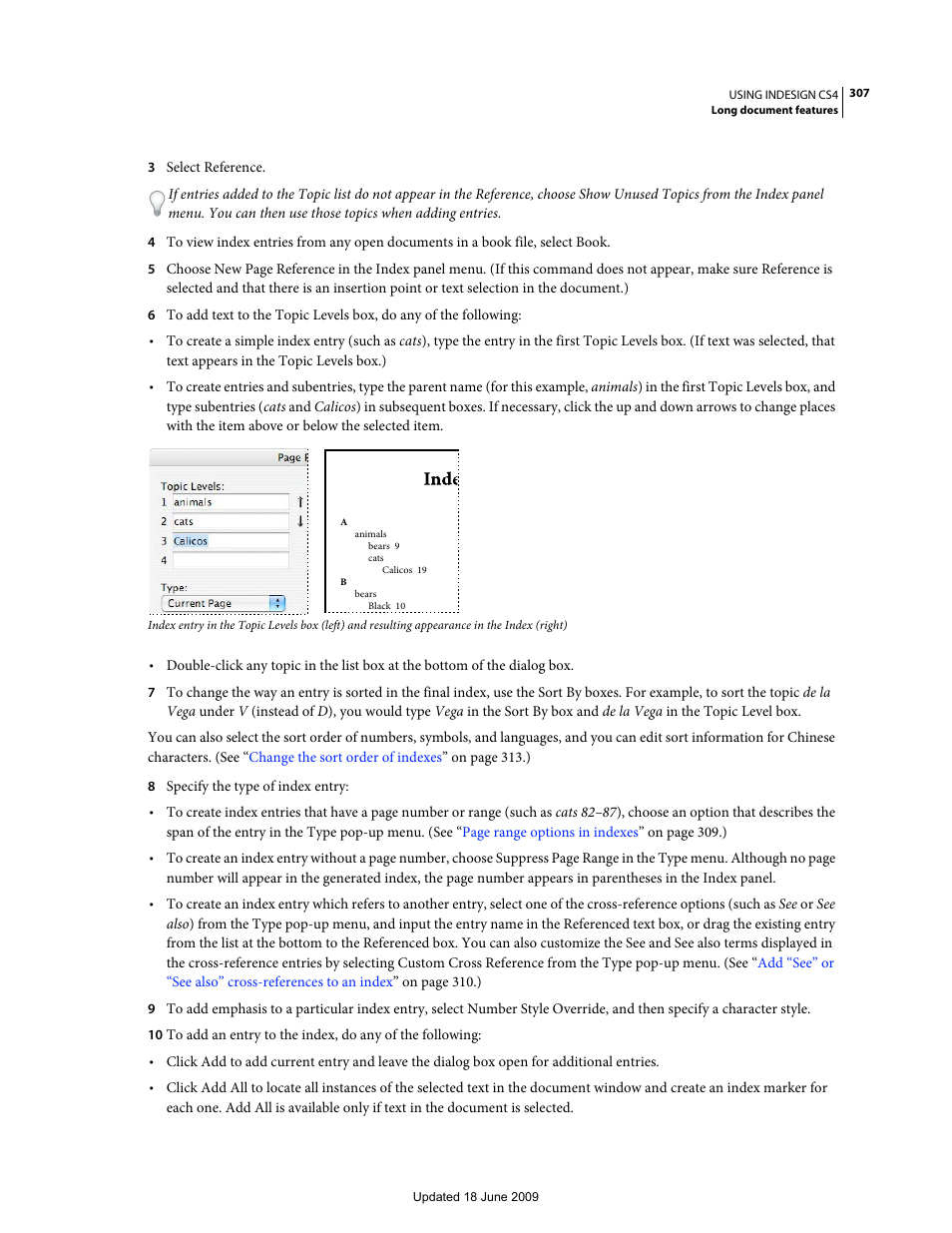 Adobe InDesign CS4 User Manual | Page 315 / 717