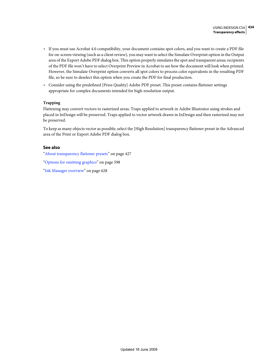 Adobe InDesign CS4 User Manual | Page 442 / 717