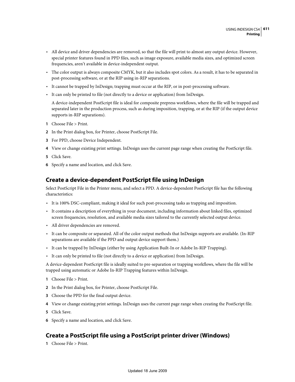 Adobe InDesign CS4 User Manual | Page 619 / 717