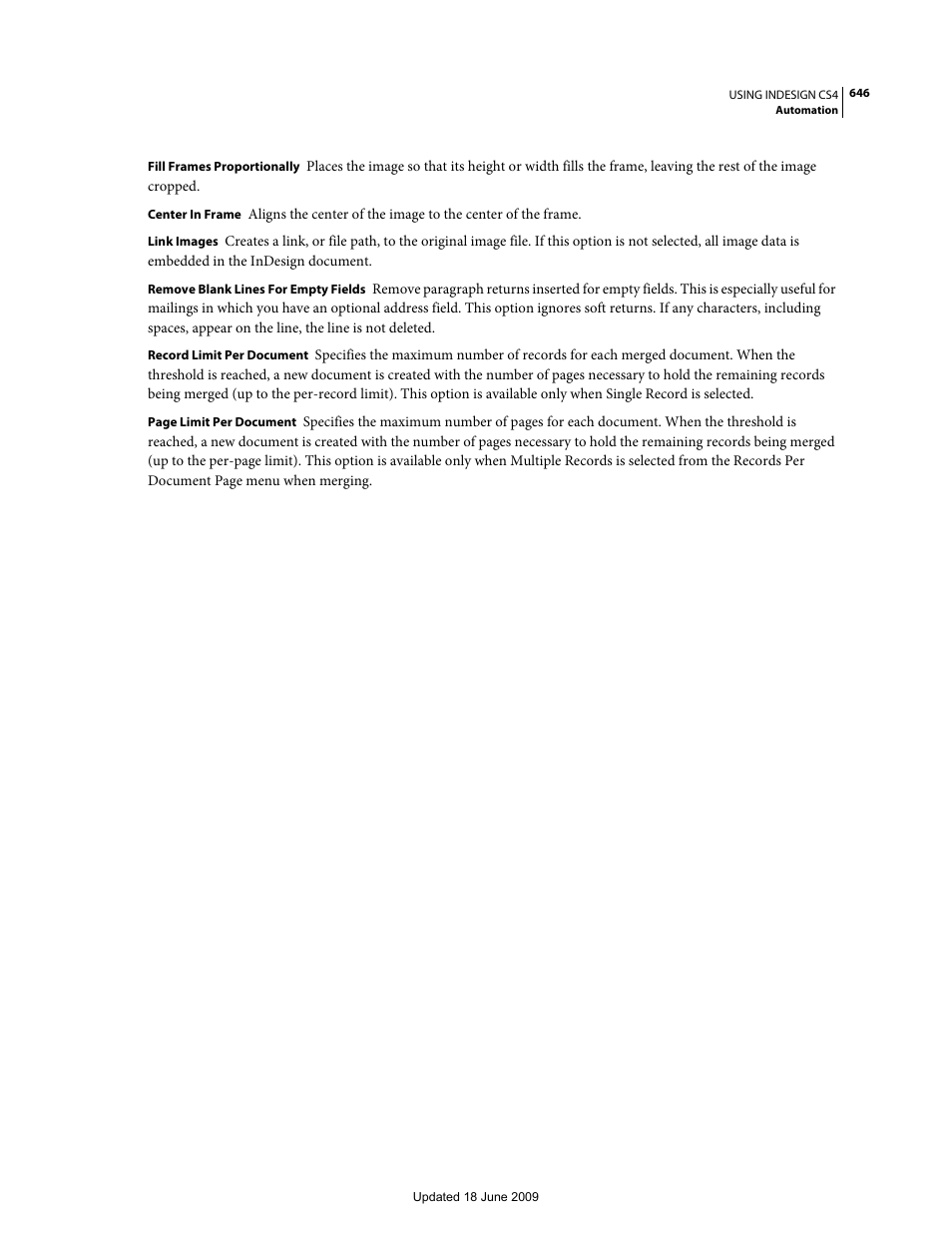 Adobe InDesign CS4 User Manual | Page 654 / 717