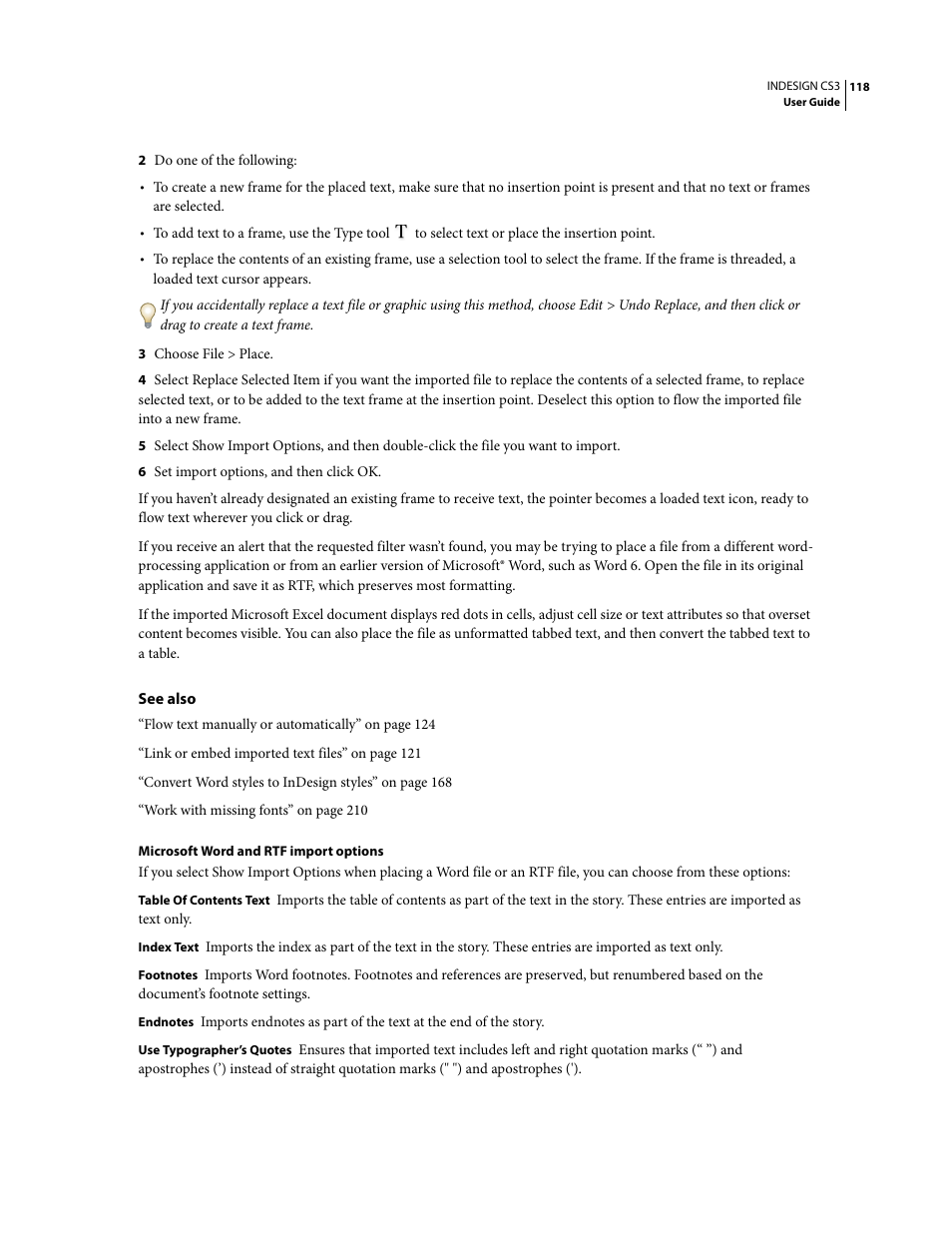 Adobe InDesign CS3 User Manual | Page 125 / 672