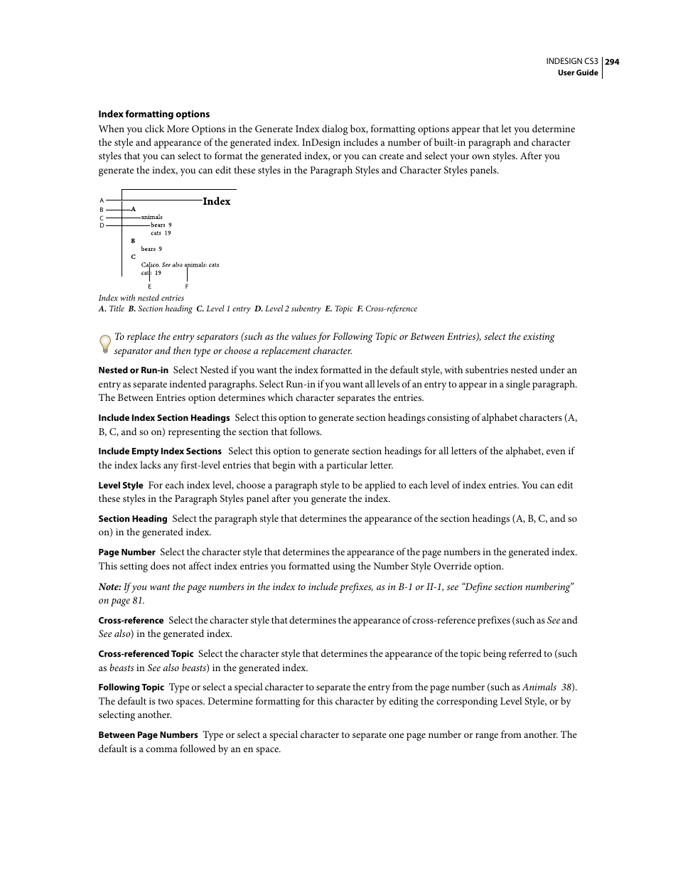 Adobe InDesign CS3 User Manual | Page 301 / 672